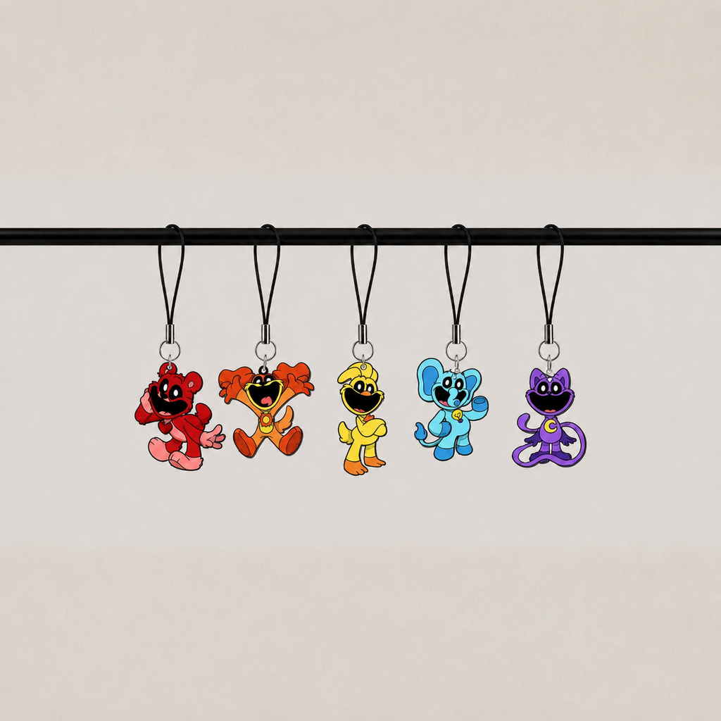 Smiling Critters Keychains