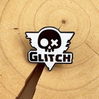 Glitch Productions Logo Pin