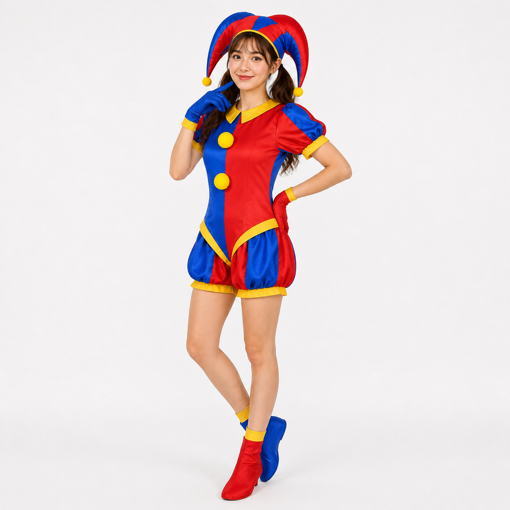 Pomni Jester Cosplay
