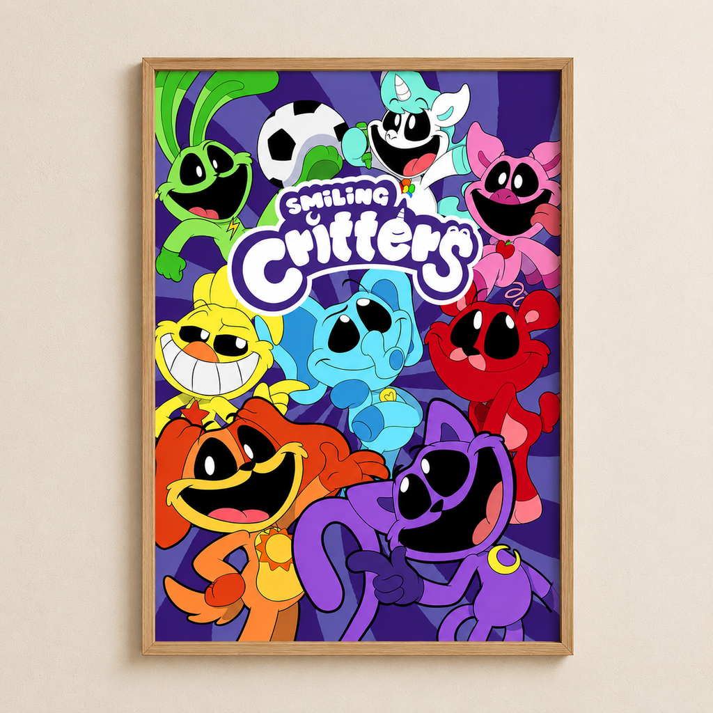Smiling Critters Posters