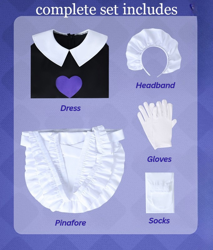 Jax Maid Cosplay Costume
