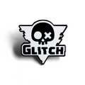 Glitch Productions Logo Pin