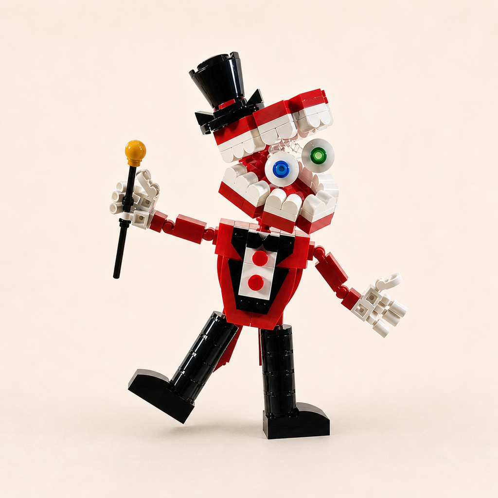 Caine Building Block Figure