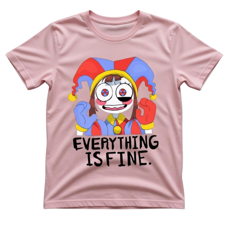 Pomni "Everything Is Fine" T-Shirt