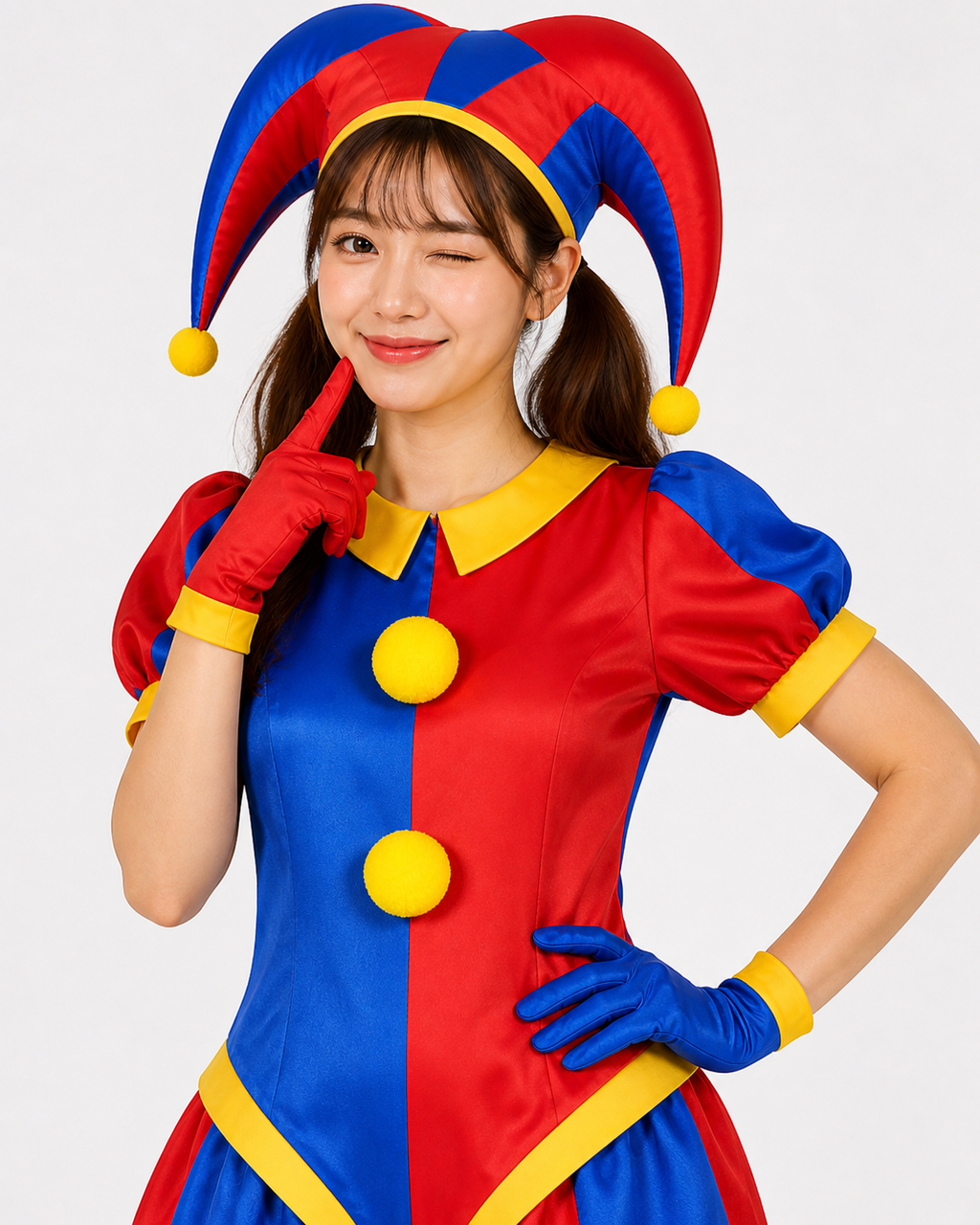 Pomni Jester Cosplay