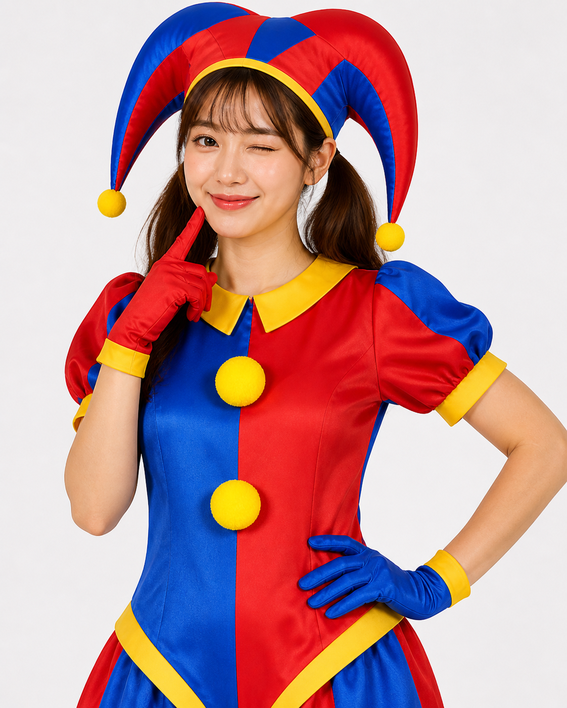 Pomni Jester Cosplay
