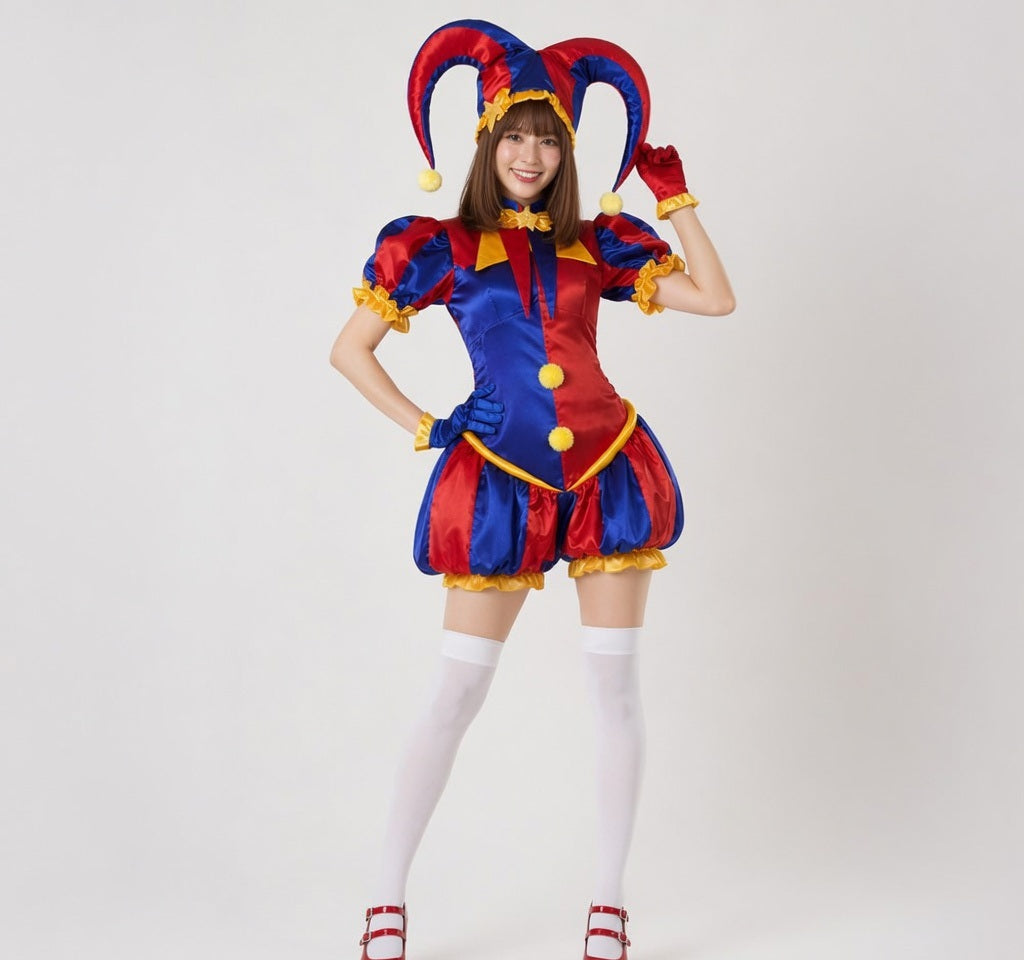 Pomni High Quality Cosplay Costume
